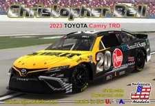 Christopher Bell  Salvinos Jr Model Kit #20 DeWalt Toyota Camry TRD
