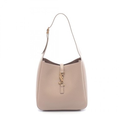 SAINT LAURENT PARIS Le 5 a 7 Shoulder Bag 713938 leather Beige