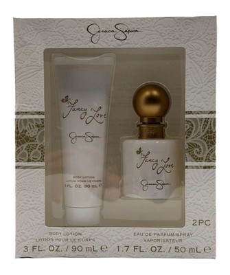 Fancy Love by Jessica Simpson 2 Pc Gift Set-1.7 oz EDP Spray+3.0 oz Body Lotion