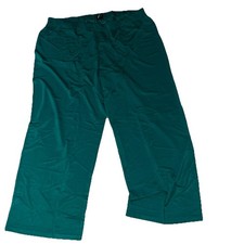 Hose Ulla Popken Gr 58-60 , Slinky Piqué, Grün, Neu