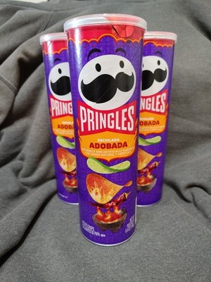 Pringles Rare Find 3 Sealed Cans Enchilada Adobada Flavored Potato Crisps 5.5 0z