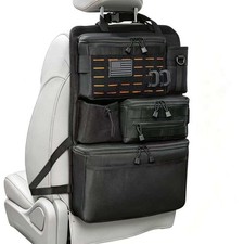 Upgraded One-Piece Universal Car Seat Back Organizer with Multiple Pockets ...