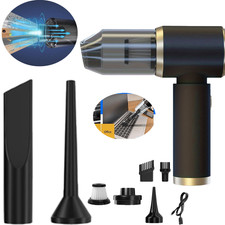 4 in 1 Upgrade Car Mini Vacuum Cleaner Air Blower Wireless Handheld Rechargeable