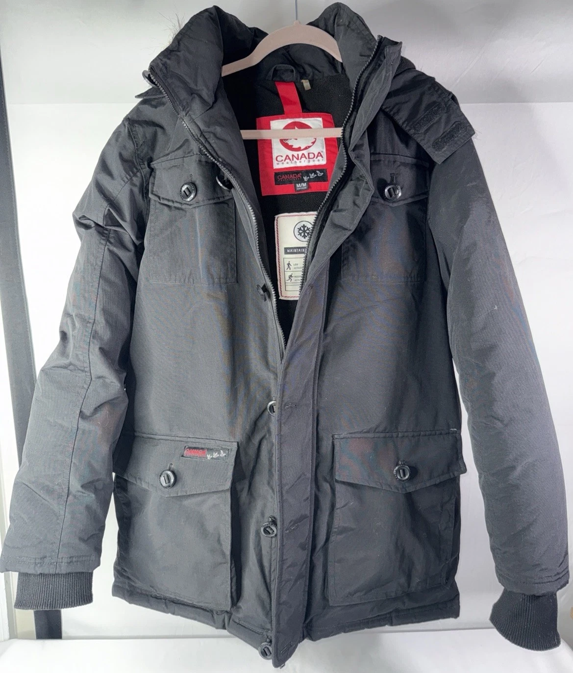 CANADA Men’s Winter Jacket , Snow Parka M