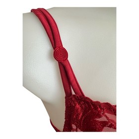 AUBADE PARIS Women&rsquo;s Lace Balconette Bra Size 36 Unlined Underwire France