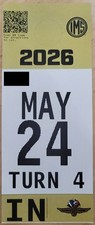 2026 Indianapolis / Indy 500 Race Day Parking Pass - Turn 4 Infield - SOLD OUT!