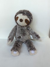 H & M Soft Toy Sloth 25cm With Hook & Loop On Paws