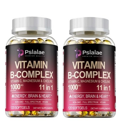 Vitamin B Complex 240pcs - Antioxidant, Supports Energy,Immunity&Cellular Energy