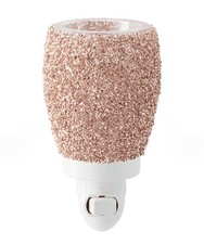Scentsy Glitter Rose Gold Warmer