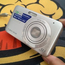 Sony Cybershot DSC-W310 12.1MP Digital Camera Works good Charger SD Card Tested