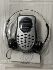 Durabrand Sports Radio AM/FM PR-355 Handheld Portable Works w Built in speaker