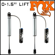 Fox 2.5 Adjustable Rear Reservoir Shocks Fit 2009-2018 Dodge Ram 1500 4wd 0-1.5