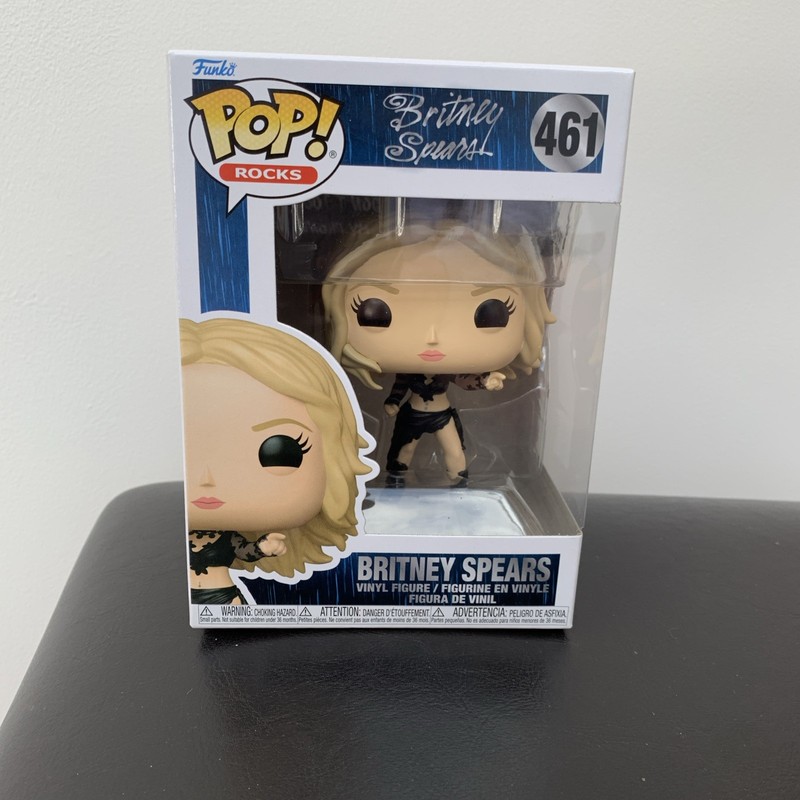 Funko Pop 461 Britney Spears Vinyl Figure From Pops Rocks Collection