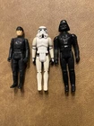 vintage Kenner star wars action figures lot X3 No Accessories Preowned No COO