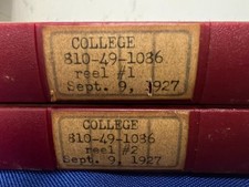 8mm film College 1927 Buster Keaton 2 Reels