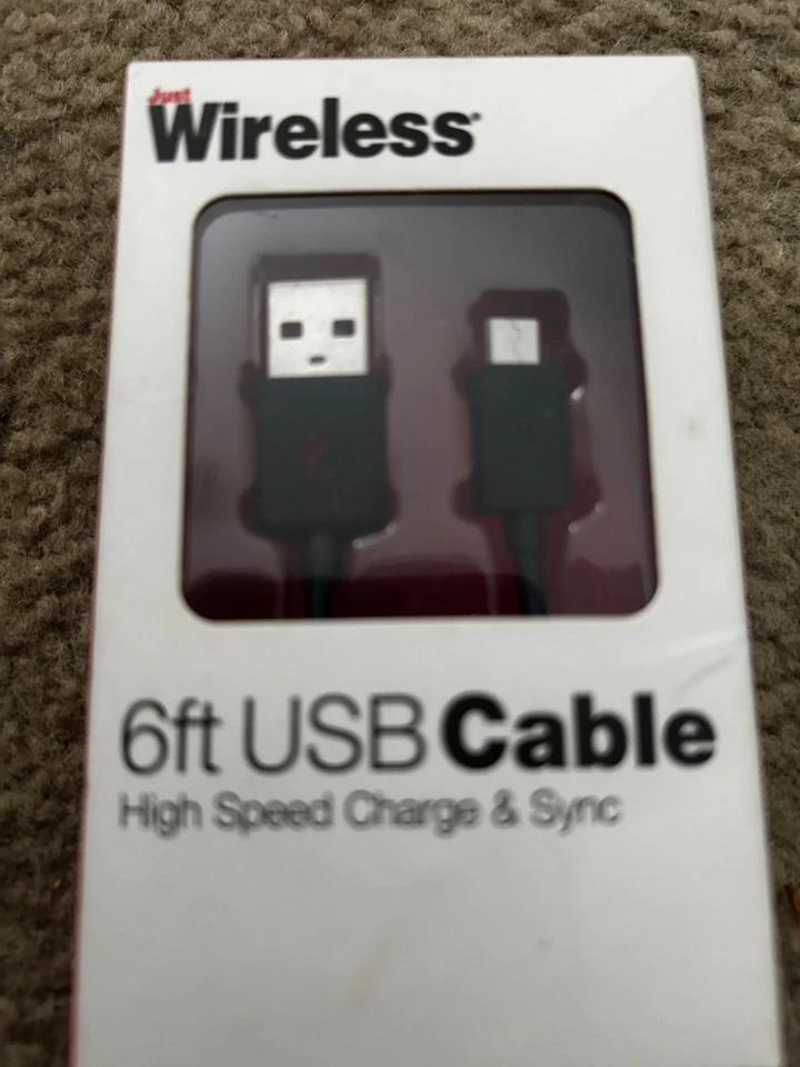 Just Wireless Micro USB 6 Ft Cable Black MSRP $22.99 - Image 3 of 4
