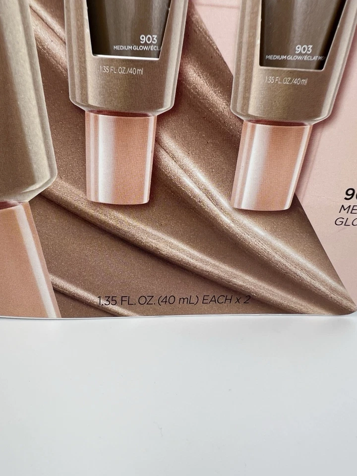 *2 PACK* L'Oreal True Match LUMI GLOTION MEDIUM Glow Enhancer 903 - NEW & SEALED - Image 4 of 4