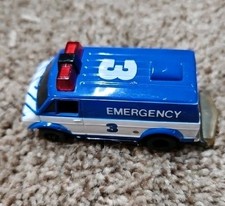 TYCO  3 TCR Emergency Van Tested Runs Vintage
