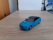 BMW 650i Convertible (1/55) Blue - SIKU