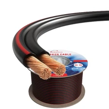 12/2 Speaker Wire, CL3 Rated, CCA, In-Wall, Home Theater, Flexible, Audio Cable