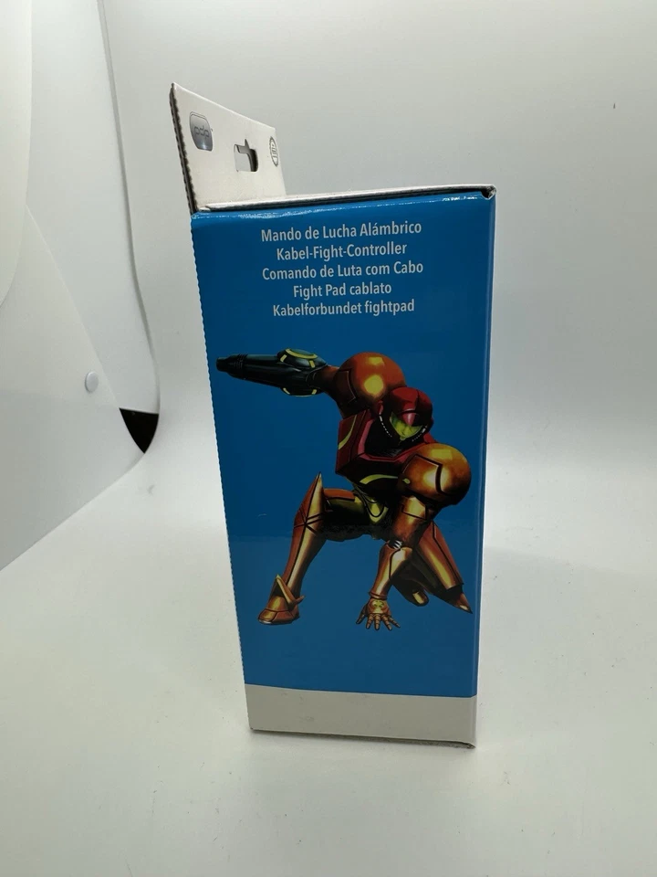Wired Fight Pad Controller for Nintendo Wii / Wii U - SAMUS (NEW) - Image 4 of 4