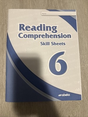 Reading Comprehension Skill Sheets 6 Abeka 