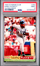 1994 STADIUM CLUB 1ST FIRST DAY ISSUE PARALLEL #359 KIRBY PUCKETT PSA 9 MINT