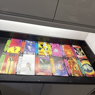 DC COMICS WATCHMEN #1-12 COMPLETE SET 1986 1987 ALAN MOORE FN VF