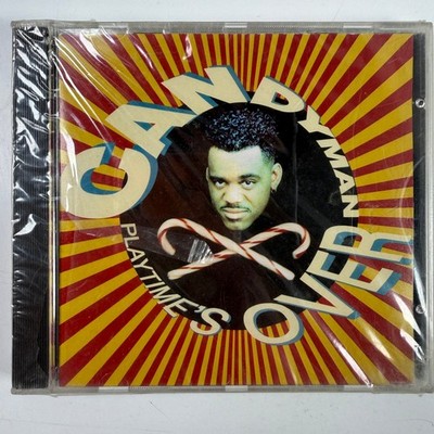Candyman Playtime's Over CD 1991 New Hip Hop Rap Epic