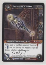 2012 World Warcraft TCG: Timewalkers - War the Ancients Scepter of Azshara #228
