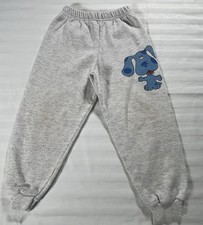 Vintage Blues Clues Kids Medium Sweatpants 6-8 Made in USA Please Read
