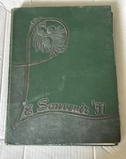 1951 SOUTHEASTERN LOUISIANA COLLEGE UNIVERSITY HAMMOND, YEARBOOK LE SOUVENIR