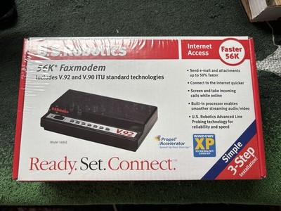 US Robotics USR5686E 56k V.92 & V.90 ITU Standard tech Fax Modem NIB