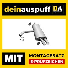 Endschalldämpfer für VW Golf, Golf Sportsvan 1.5 TSI Auspuff M035