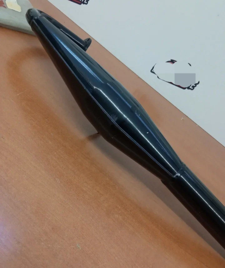 Marmitta Turbokit Minarelli P6 P4  Stesino Tubone Motron Attacco 3 Fori NUOVA  - Immagine 4 di 4