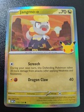 Pokemon 30th Celebration Jangmo-o Holo Common Card 110/128 NM