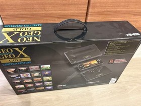 SNK NEO GEO X Gold Limited Edition Console &mdash; Brand New / Factory SEALED