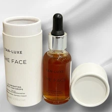 Tan-Luxe The Face Illuminating Self-Tan Drops - Medium / Dark - 1.01 oz
