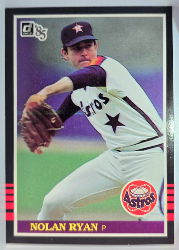 1985 Donruss #60 Nolan Ryan