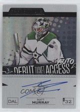 2023-24 Upper Deck Credentials Debut Ticket Access /299 Matt Murray Auto 17ar