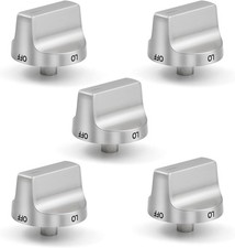 Stainless Steel Stove knob fits Whirlpool WFG...