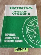 Honda VF500F VF500FII E 1985 revue technique manuel atelier moto VF 500 F VFF