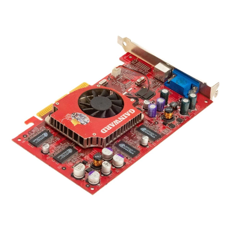 Graphic Card Gainward Nvidia GEFORCE4 Ti 4800 Se 64MB V24-00 AGP - Image 2 of 3