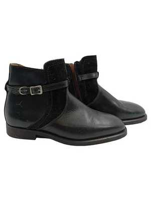 GANT Bottines Femme Cuir Noir Fermeture Éclair Boucle (EU 39) - Photo 1/4