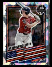 2026 Panini Stars & Stripes - Cracked Ice - #87 Jared Grindlinger