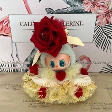 Disfraz de Bella LABUBU - Traje Rosa La Bella y la Bestia + Tocado (Sin Muñeca)