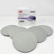 3m 02096 Trizact Hookit 5 Inch P3000 Grit Foam Disc 2096 Paint Box Of 15 Genuine