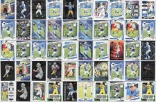 (50) Justin Herbert Los Angeles Chargers Lot NFL Football Cards Collection