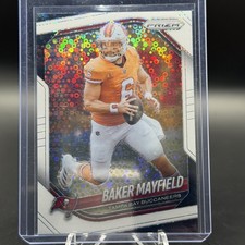 2025 Panini Prizm - Baker Mayfield #283 White Disco Prizm Tampa Bay Buccaneers