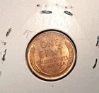 1946 D Lincoln Cent MS Bright Red In Color. Excellent Details.